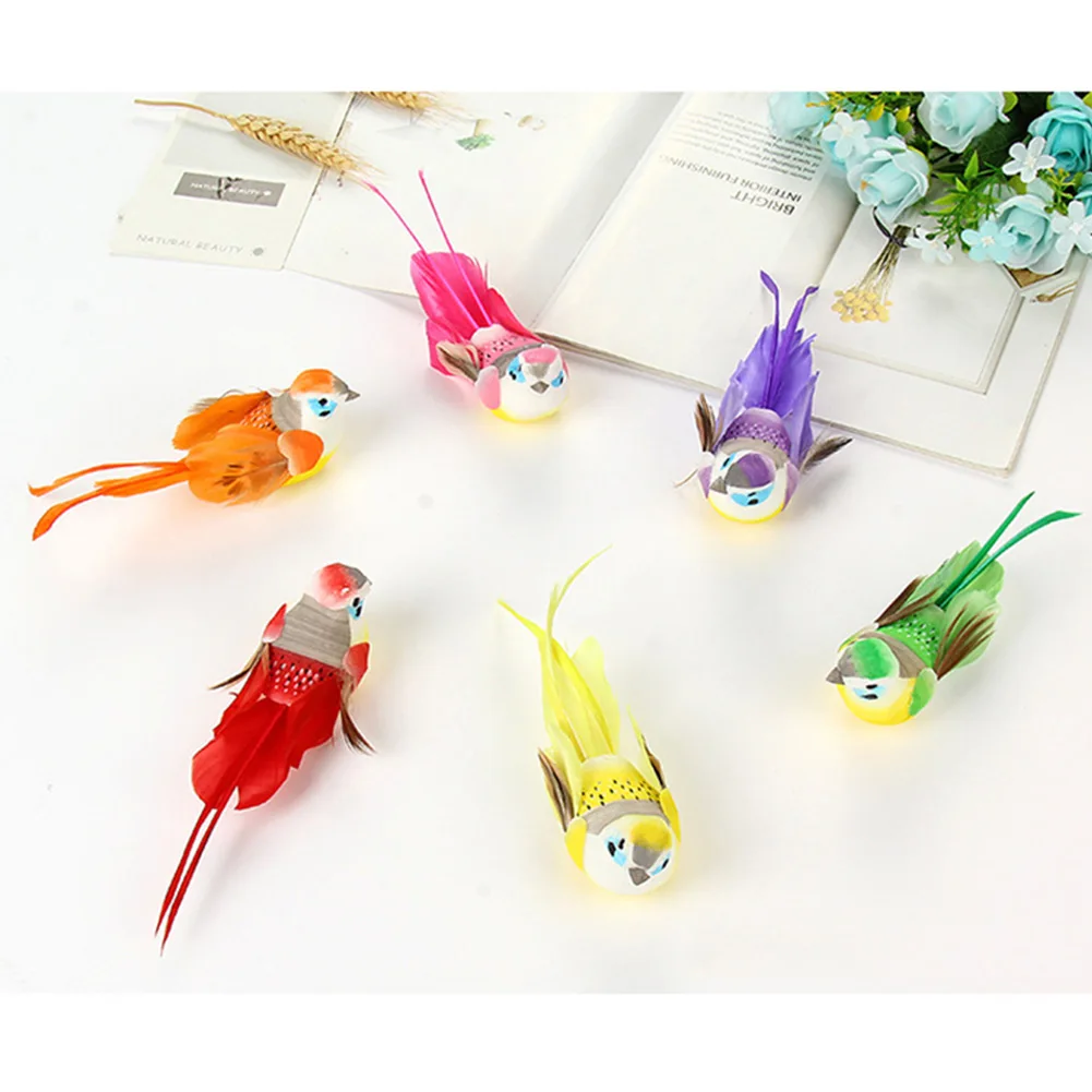 Foam Artificial Birds 15*3*4cm Birthday Gift DIY Crafts Fake Animal Feather Birds Garden Home Decor High Quality
Foam Artificial Birds 15*3*4cm Birthday Gift DIY Crafts Fake Animal Feather Birds Garden Home Decor High Quality