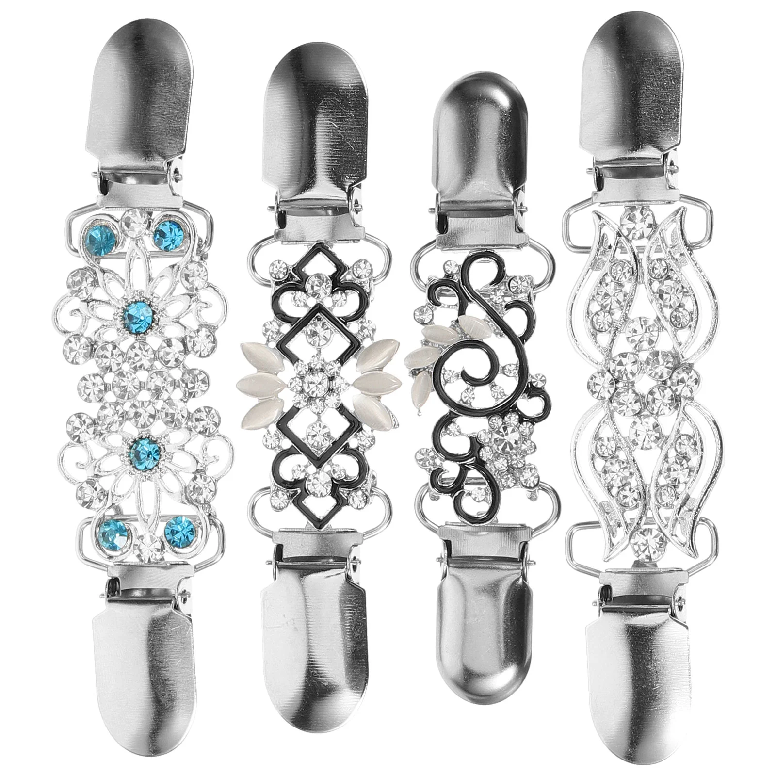 4 Pcs Sweater Clip Clips for Clothes Formal Dress Cinch Back of Decor Cardigan Cloak
4 Pcs Sweater Clip Clips for Clothes Formal Dress Cinch Back of Decor Cardigan Cloak