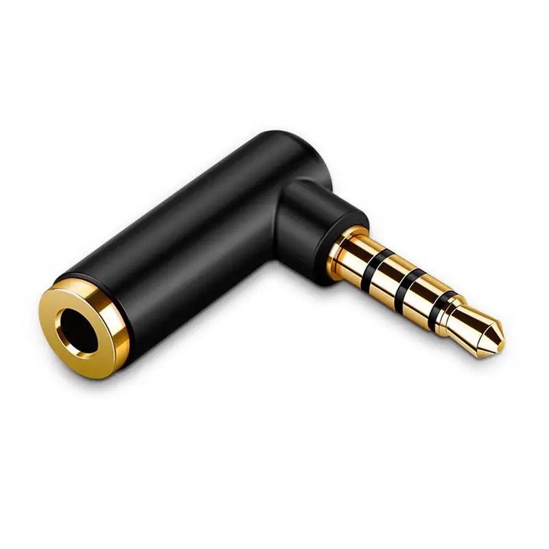 90 Degree Right Angled 3.5mm Male To Female Audio Converter Adapter Connector L Type Stereo Earphone Microphone Plug
90 Degree Right Angled 3.5mm Male To Female Audio Converter Adapter Connector L Type Stereo Earphone Microphone Plug