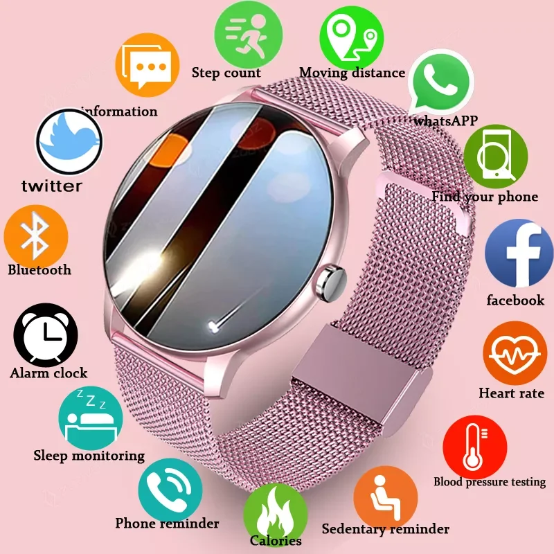 sports watch 2022 New Smart Watch Women Full Touch Screen Sports Fitness Women Watch Waterproof IP67 For Android ios Smartwatch
sports watch 2022 New Smart Watch Women Full Touch Screen Sports Fitness Women Watch Waterproof IP67 For Android ios Smartwatch
