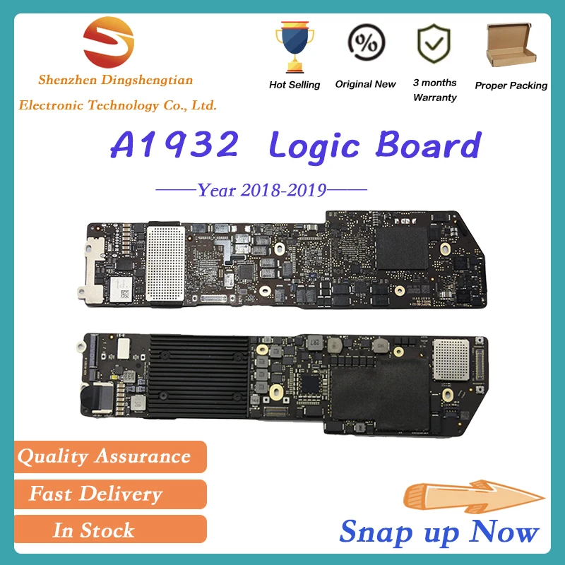 Tested For Macbook Air A1932 Motherboard i5 8G 128g 256g 2018 2019 Year Logic Board With Touch ID Button 820-01521 EMC 3184
Tested For Macbook Air A1932 Motherboard i5 8G 128g 256g 2018 2019 Year Logic Board With Touch ID Button 820-01521 EMC 3184