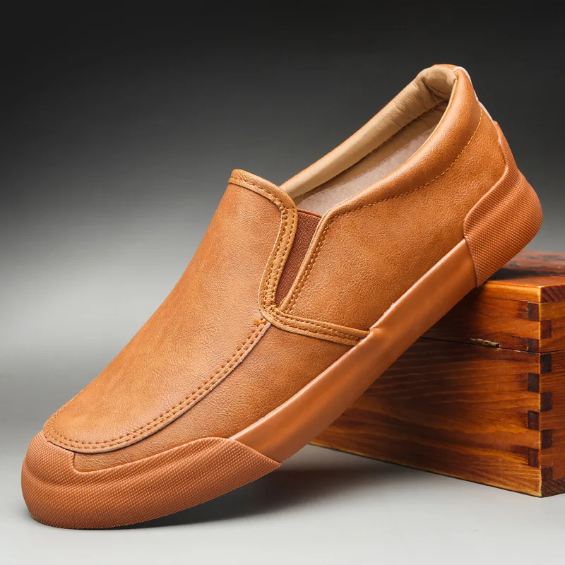 NewFashion Leather Men Shoes Casual Flat Men Shoes Waterproof Breathable Loafers Men High Quality Moccasins Comfortable Hot Sale
NewFashion Leather Men Shoes Casual Flat Men Shoes Waterproof Breathable Loafers Men High Quality Moccasins Comfortable Hot Sale