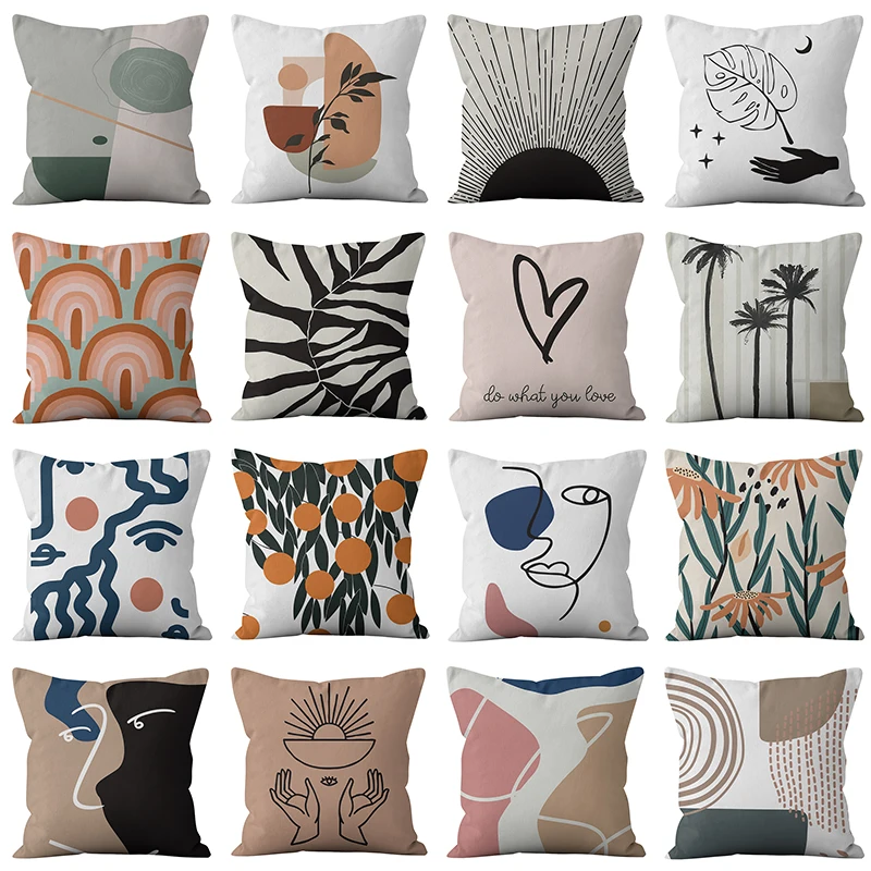 Abstract Nordic Cushion Cover Home Decor Moutain Leaf Throw Pillows Flower Decoration Pillowcase
Abstract Nordic Cushion Cover Home Decor Moutain Leaf Throw Pillows Flower Decoration Pillowcase