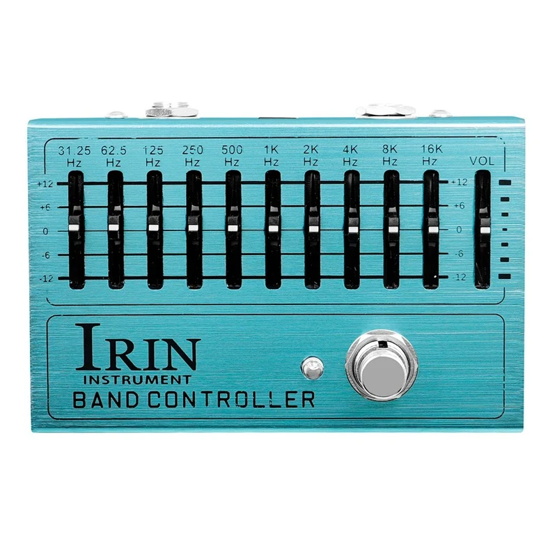 IRIN Electric Guitar Effector Guitar Effector Sound Simulation Distortion Overload Ten-Segment EQ Equalizer
IRIN Electric Guitar Effector Guitar Effector Sound Simulation Distortion Overload Ten-Segment EQ Equalizer