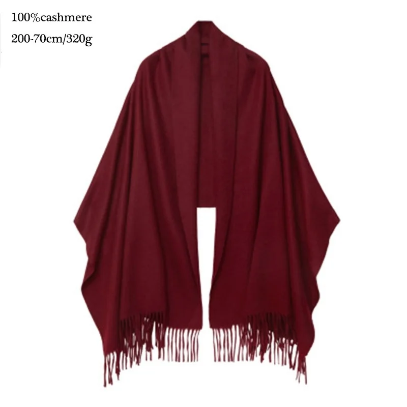 Winter 100% Natural Pure Cashmere Scarf Women Fashion Shawl Warm Tippet Soft Wool Scarf Lady Thicken Pashmina Blanket Cape Wrap
Winter 100% Natural Pure Cashmere Scarf Women Fashion Shawl Warm Tippet Soft Wool Scarf Lady Thicken Pashmina Blanket Cape Wrap