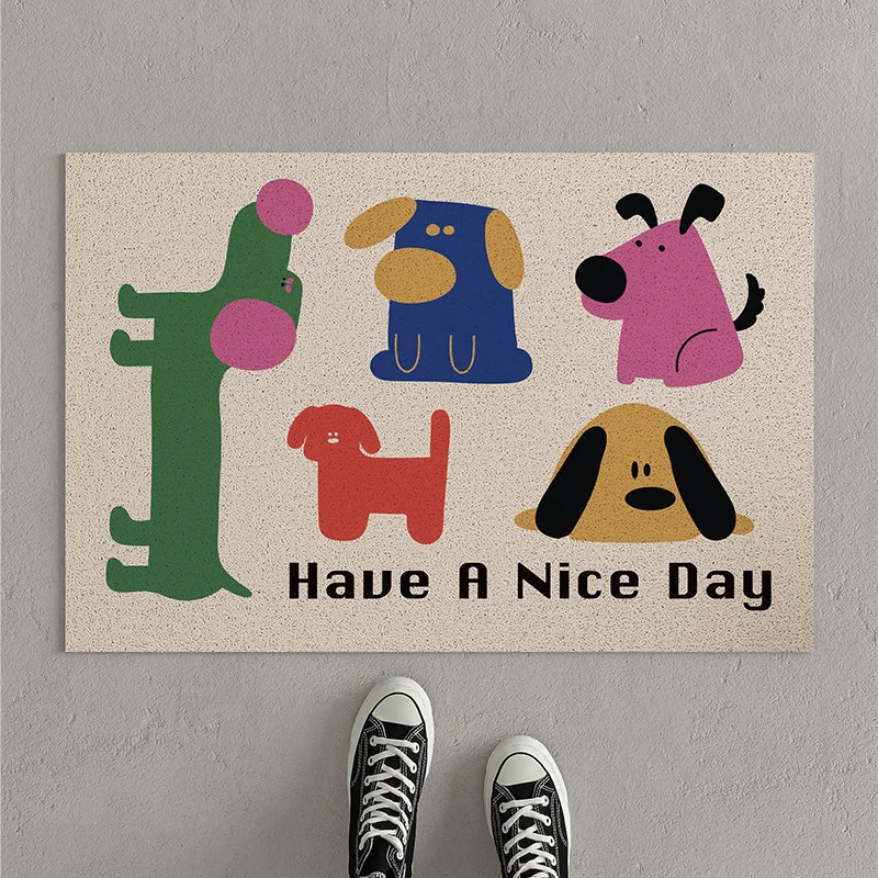 Cartoon Doormat Carpet Home PVC Silk Loop Floor Entrance Mats Cats Dog Carpet Living Room Bedroom Bathroom Non-Slip Door Mats
Cartoon Doormat Carpet Home PVC Silk Loop Floor Entrance Mats Cats Dog Carpet Living Room Bedroom Bathroom Non-Slip Door Mats
