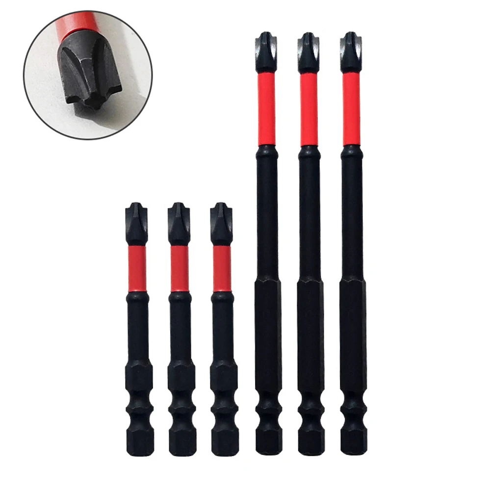 6Pcs Screwdriver Bits FPH2 65/110mm Magnetic Special Slotted Cross Head For Electrician Socket Switch Circuit Breakers Repairing
6Pcs Screwdriver Bits FPH2 65/110mm Magnetic Special Slotted Cross Head For Electrician Socket Switch Circuit Breakers Repairing
