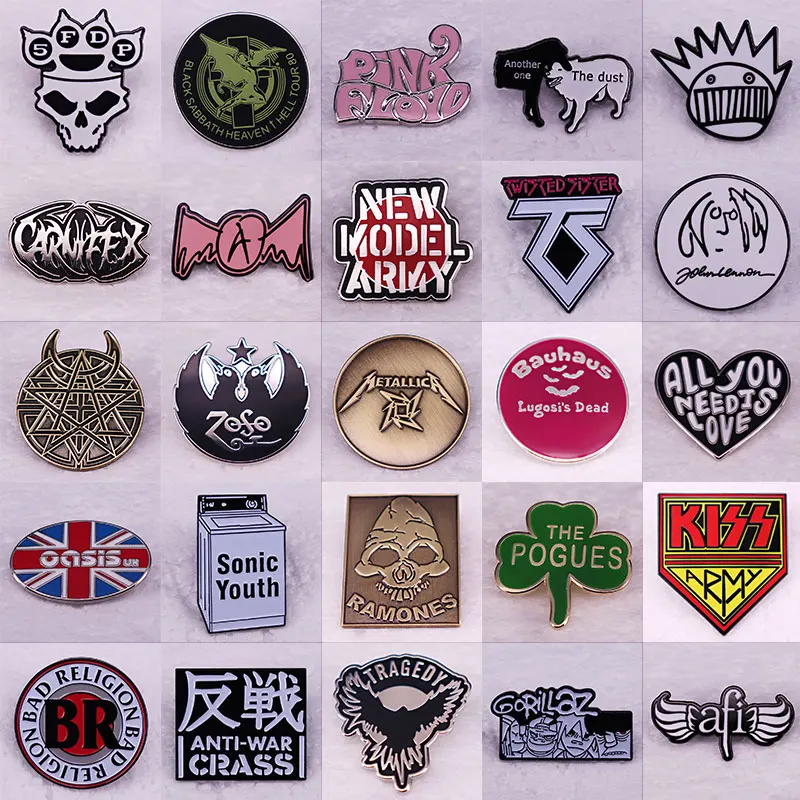 Эмалированные булавки из тяжелого металла в стиле рок-панк, коллекционный значок, украшение, рюкзак, шляпа
Эмалированные булавки из тяжелого металла в стиле рок-панк, коллекционный значок, украшение, рюкзак, шляпа