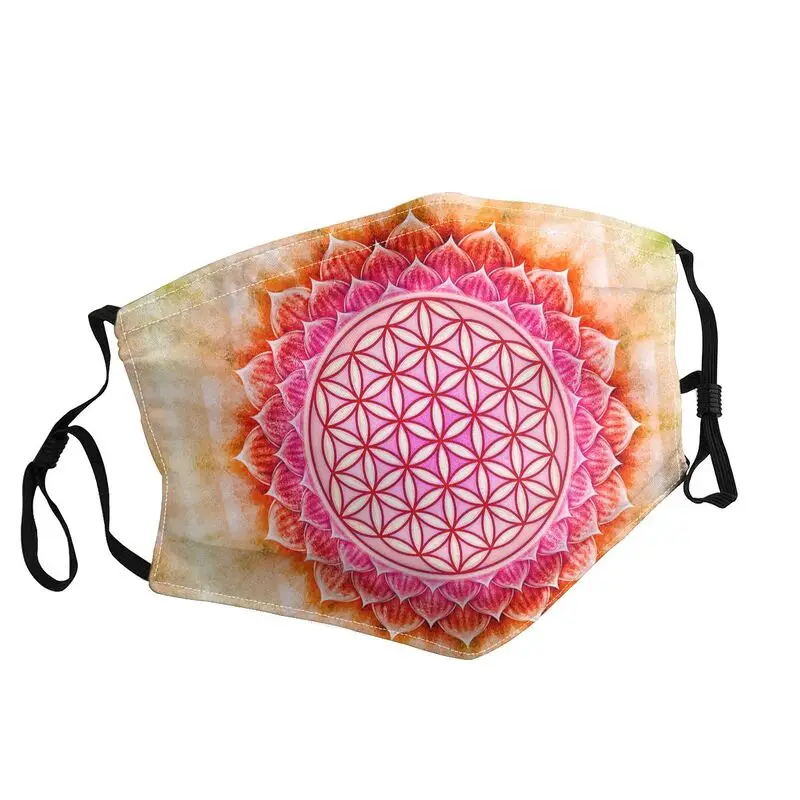 Flower Of Life Lotus Unisex Adult Mouth Face Mask Geometric Mandala Anti Haze Dustproof Protection Cover Respirator Mouth-Muffle
Flower Of Life Lotus Unisex Adult Mouth Face Mask Geometric Mandala Anti Haze Dustproof Protection Cover Respirator Mouth-Muffle