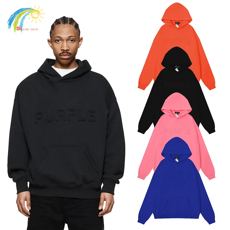 Black Blue Pink Orange Patch Letter LOGO PURPLE Hoodie Men Women 1:1 Tags Oversized Sweatshirts Streetwear Pullovers Hooded
Black Blue Pink Orange Patch Letter LOGO PURPLE Hoodie Men Women 1:1 Tags Oversized Sweatshirts Streetwear Pullovers Hooded