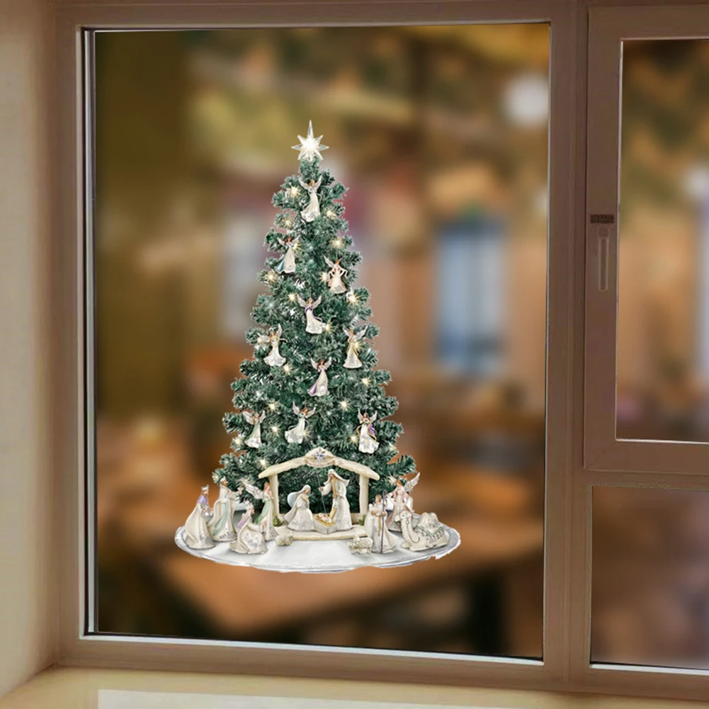 Christmas Tree Window Stickers Wall Ornaments Christmas Pendant Merry Christmas For Home Decor New Year Stickers 2023
Christmas Tree Window Stickers Wall Ornaments Christmas Pendant Merry Christmas For Home Decor New Year Stickers 2023