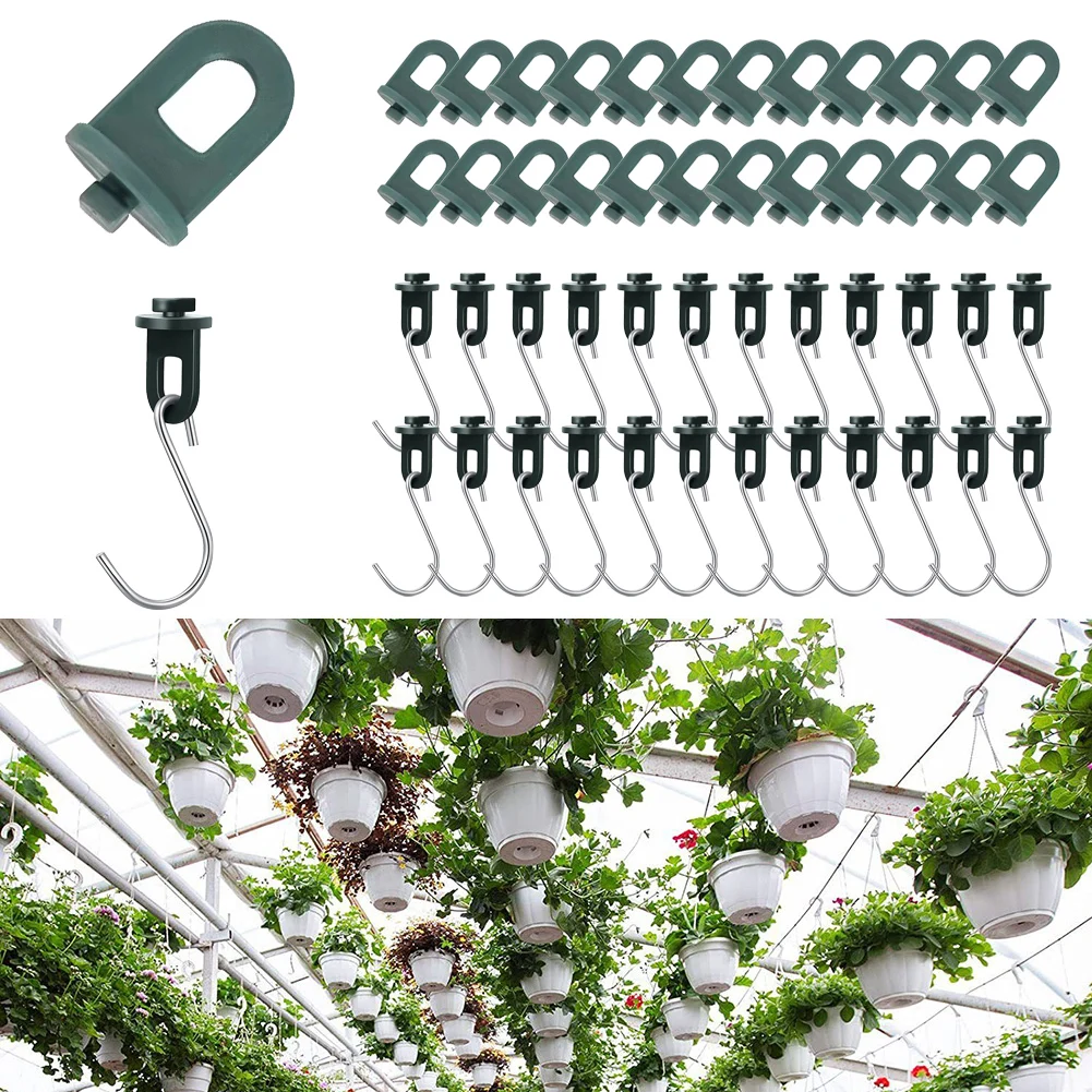 Clips Kit S-shaped Hooks Plastic Versatile Use 3 X 2cm Durable High Quality Climbing Plants Brand New Replacement
Clips Kit S-shaped Hooks Plastic Versatile Use 3 X 2cm Durable High Quality Climbing Plants Brand New Replacement