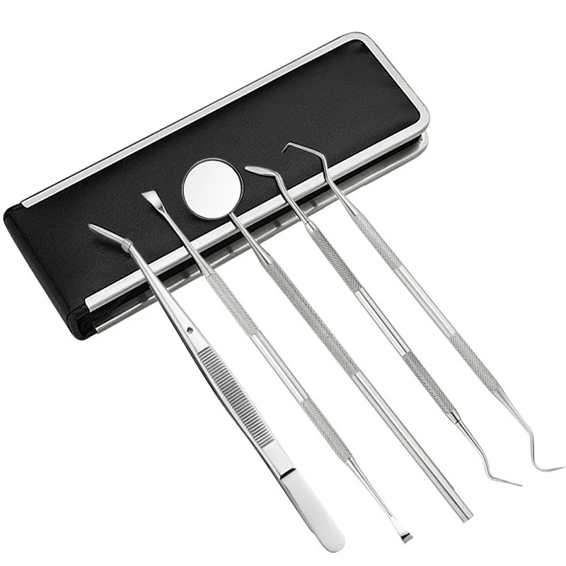 Stainless Dental Tool Set Dentist Tooth Clean Hygiene Picks Mirror Kit Oral Health Tooth Cleaning Inspection Tartar
Stainless Dental Tool Set Dentist Tooth Clean Hygiene Picks Mirror Kit Oral Health Tooth Cleaning Inspection Tartar