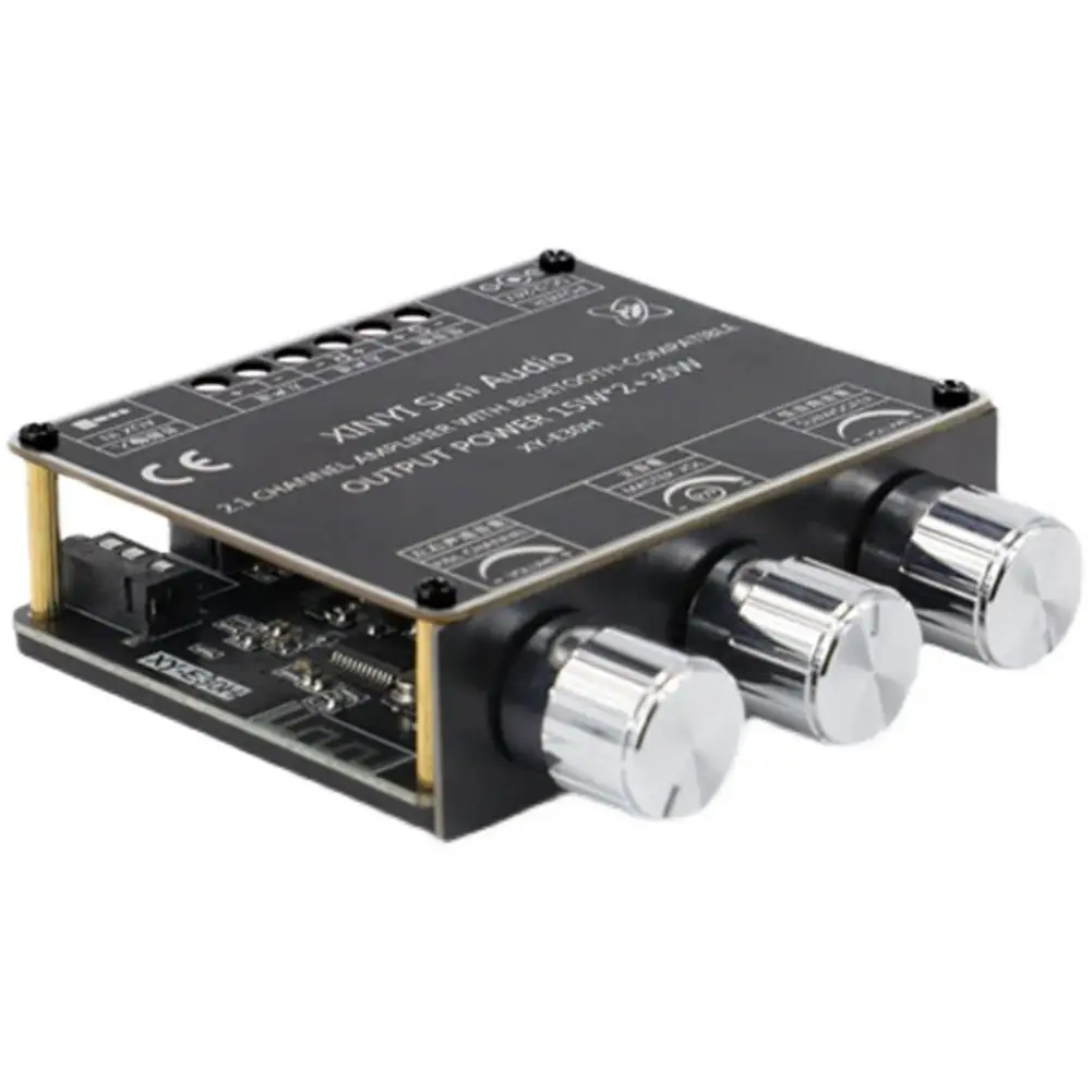 15W*2+30W 2.1channel Bluetooth5.1 Digital Audio Amplifier Module Hifi Stereo Audio Power Tone Subwoofer Power Amplifier Board
15W*2+30W 2.1channel Bluetooth5.1 Digital Audio Amplifier Module Hifi Stereo Audio Power Tone Subwoofer Power Amplifier Board
