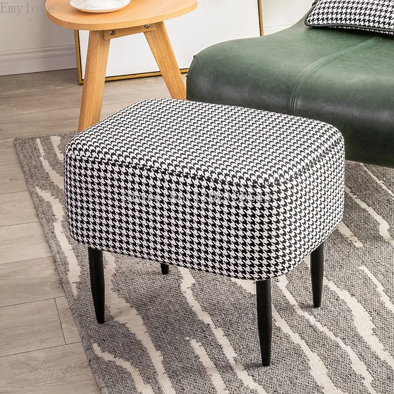 Lattice Cloth Stool Designer Furniture Footstool Ottoman Shoe Stool Footrest Bedroom Dressing Pouf Seat for Recliner Chair
Lattice Cloth Stool Designer Furniture Footstool Ottoman Shoe Stool Footrest Bedroom Dressing Pouf Seat for Recliner Chair