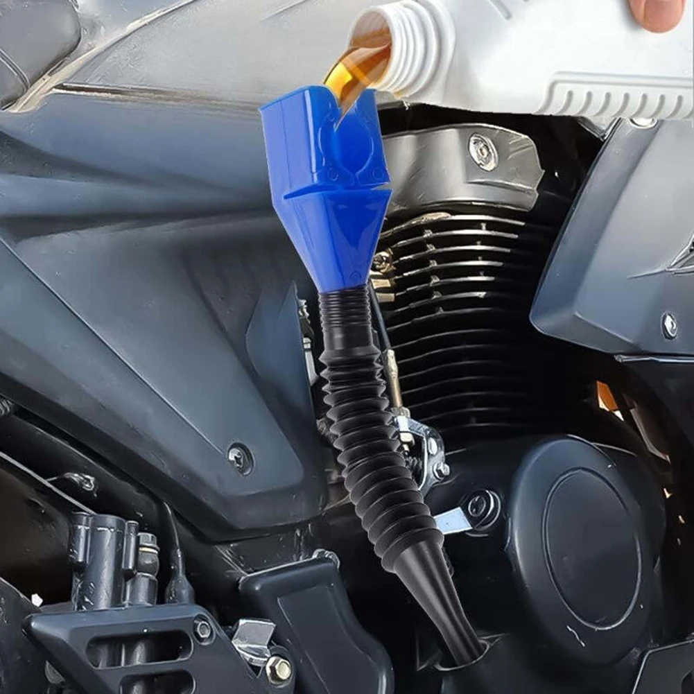 Plastic Car Motorcycle Refueling Oil Funnel Tool Universal Engine Gasoline Oil Funnel Filter Transfer Oil Change Accessories
Plastic Car Motorcycle Refueling Oil Funnel Tool Universal Engine Gasoline Oil Funnel Filter Transfer Oil Change Accessories