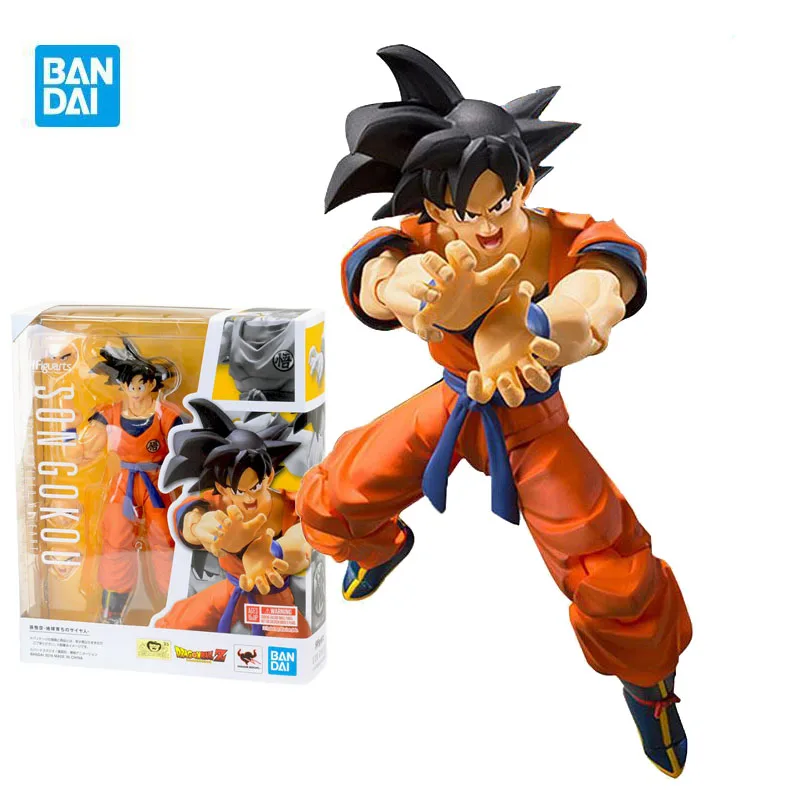 Original Bandai SHF Dragon Ball Z Son Goku 15cm Action Anime Figure PVC Figurine Movable Collectible Model Doll Toy for Boy Gift
Original Bandai SHF Dragon Ball Z Son Goku 15cm Action Anime Figure PVC Figurine Movable Collectible Model Doll Toy for Boy Gift