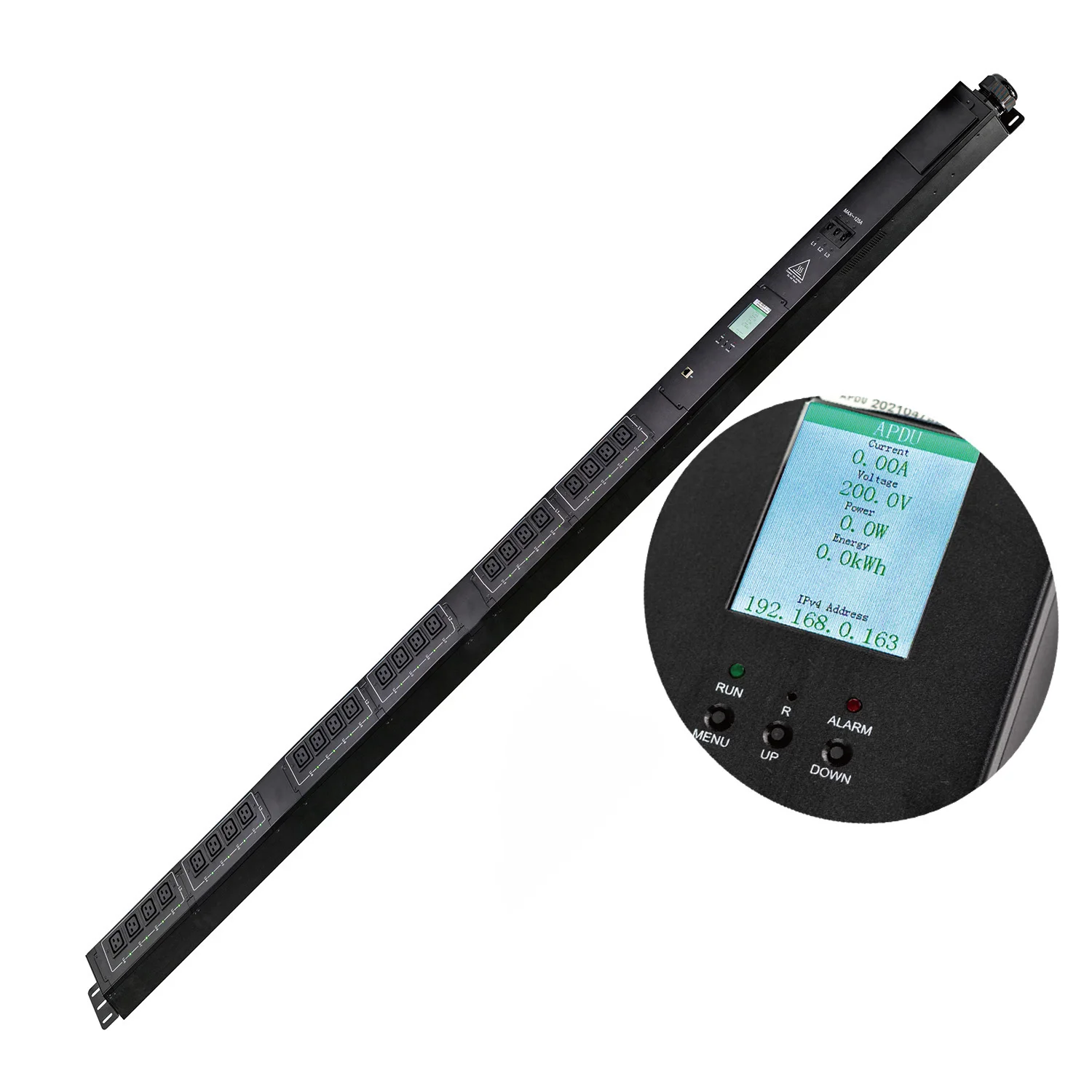 GWGJ Customized APDU Three phase 125A 90kw 415V IEC C19 remote controlled Smart Pdu Distribution
GWGJ Customized APDU Three phase 125A 90kw 415V IEC C19 remote controlled Smart Pdu Distribution