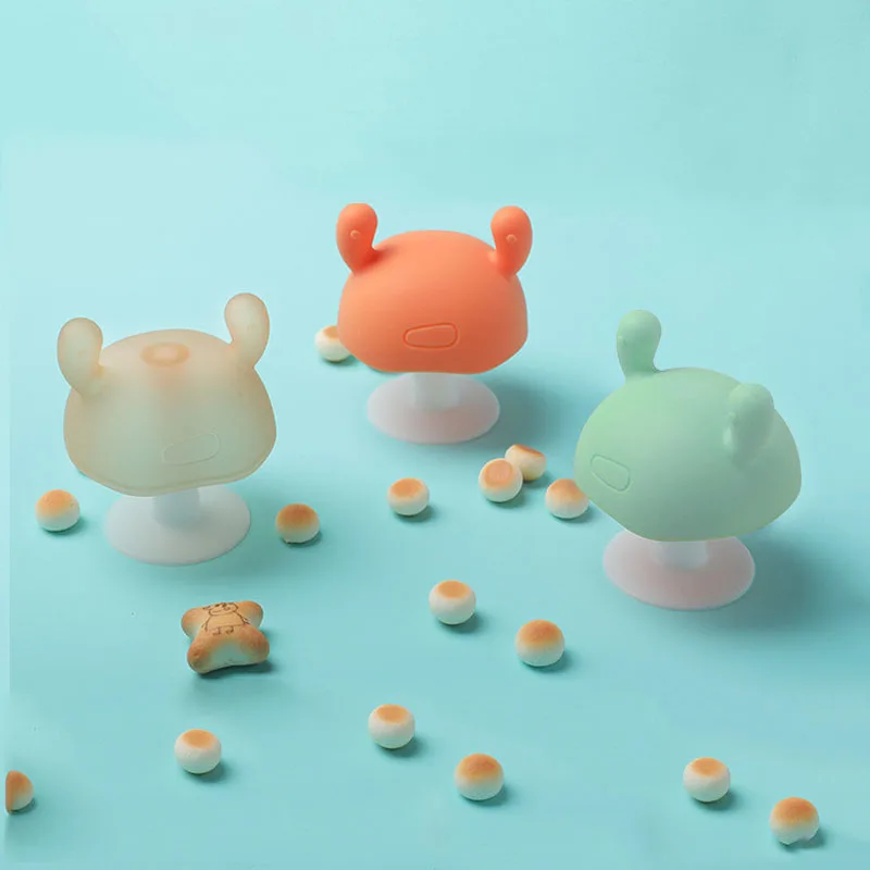 Baby Teething Teethers Infant Silicone Mushroom Teething Toys Oral Care BPA Free Toddler Appease Gum Nipple Food Grade Colorful
Baby Teething Teethers Infant Silicone Mushroom Teething Toys Oral Care BPA Free Toddler Appease Gum Nipple Food Grade Colorful