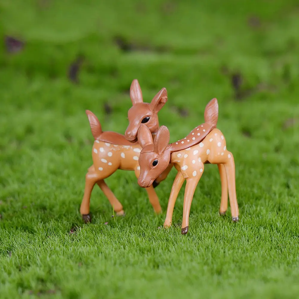 1Pcs Lovely Deer Figurines Mini Animal Resin Crafts Succulent Fairy Garden Miniatures Artificial Deer DIY Landscape Decor
1Pcs Lovely Deer Figurines Mini Animal Resin Crafts Succulent Fairy Garden Miniatures Artificial Deer DIY Landscape Decor