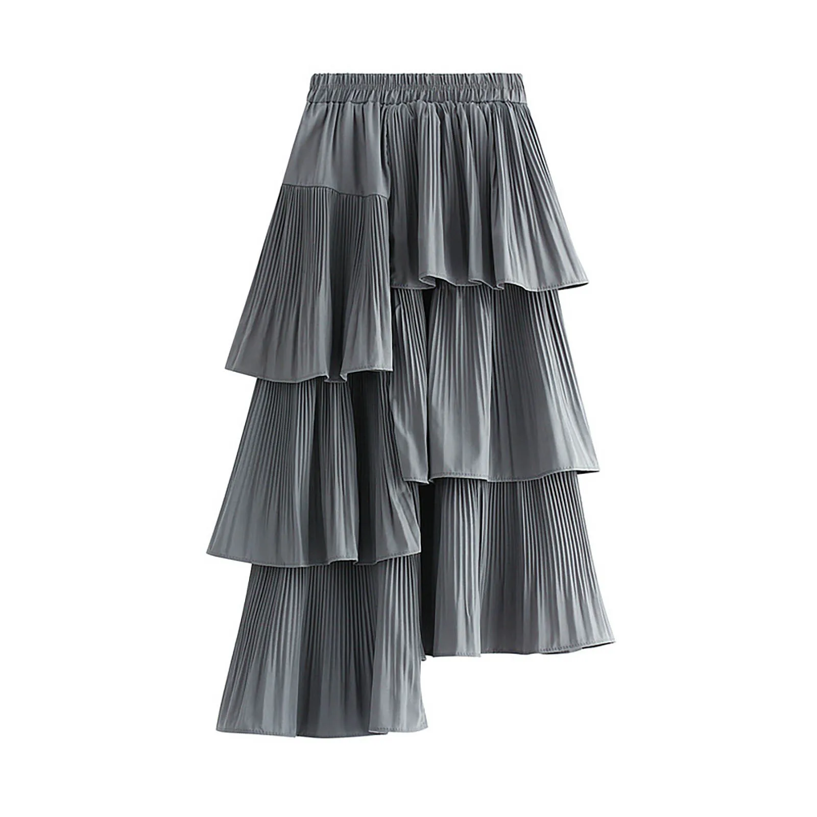 Women'S Retro Half Skirt Large Size Skirt Solid Color Asymmetrical Cake Skirt A-Line High Waist Long Skirt Kawaii Skirts юбка
Women'S Retro Half Skirt Large Size Skirt Solid Color Asymmetrical Cake Skirt A-Line High Waist Long Skirt Kawaii Skirts юбка