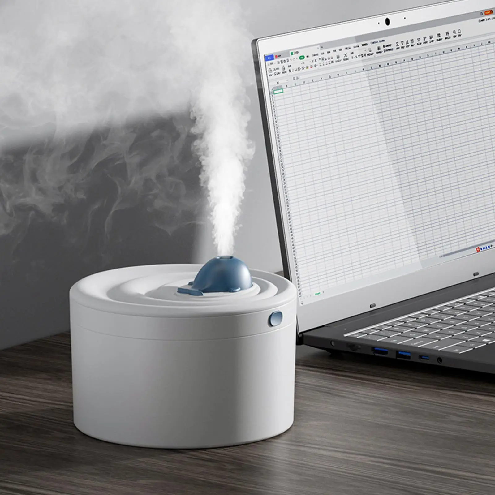 Ultrasonic Humidifiers with Coloful LED Light Cool Mist Humidifier for Study Bedroom
Ultrasonic Humidifiers with Coloful LED Light Cool Mist Humidifier for Study Bedroom