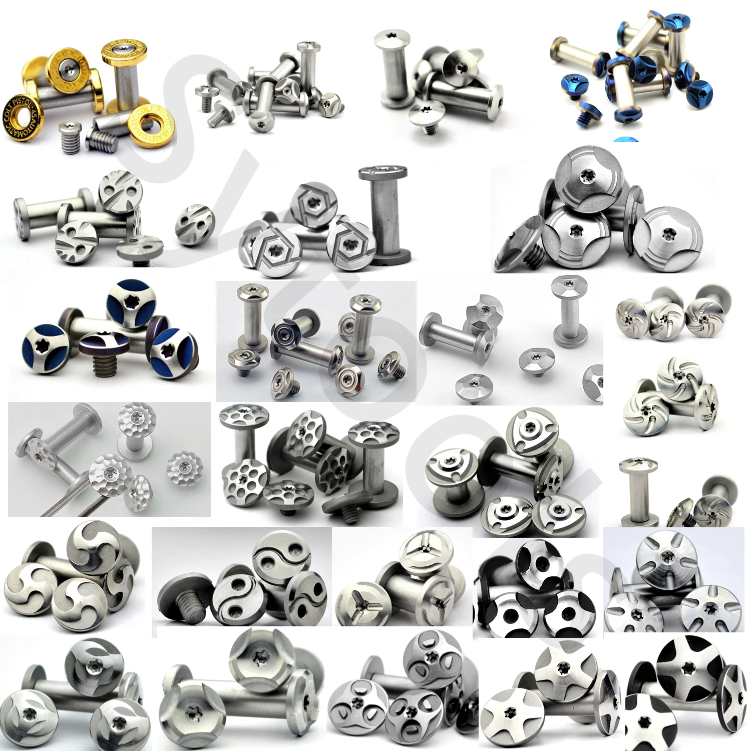 New Design 2sets/ lot Knife handle Rivets screws Fasteners knife material 416j steel 53 types Rivets
New Design 2sets/ lot Knife handle Rivets screws Fasteners knife material 416j steel 53 types Rivets