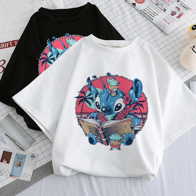 Женские футболки Disney Stitch Ohana Kawaii мультфильм Лило Стич Футболка женская уличная одежда Poleras Mujer Harajuku Grunge одежда
Женские футболки Disney Stitch Ohana Kawaii мультфильм Лило Стич Футболка женская уличная одежда Poleras Mujer Harajuku Grunge одежда