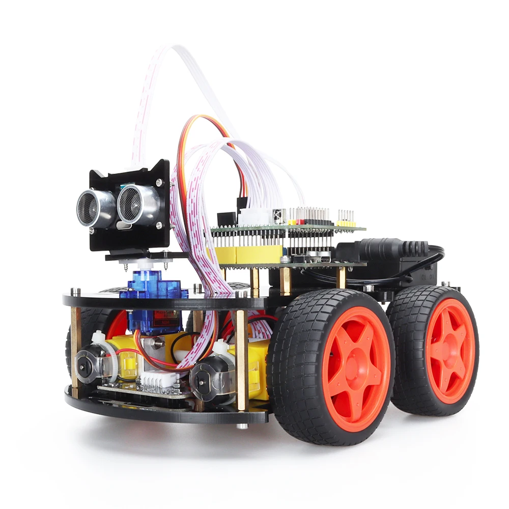 Complete Starter Kits Smart Robot Car for iOS Mobile Control with Programming Code for Arduino Smart Electronics Automation Kits
Complete Starter Kits Smart Robot Car for iOS Mobile Control with Programming Code for Arduino Smart Electronics Automation Kits