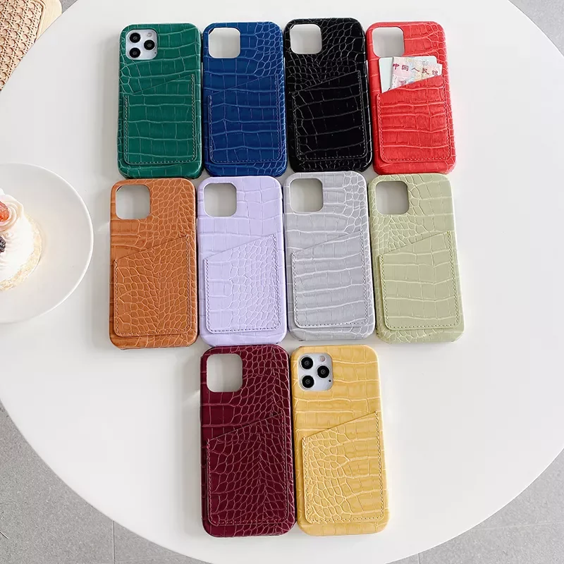 Luxury brand 3D crocodile skin pattern Hard leather phone case 7 8 Plus X 12 XR MAX 11 Pro Card package cover
Luxury brand 3D crocodile skin pattern Hard leather phone case 7 8 Plus X 12 XR MAX 11 Pro Card package cover