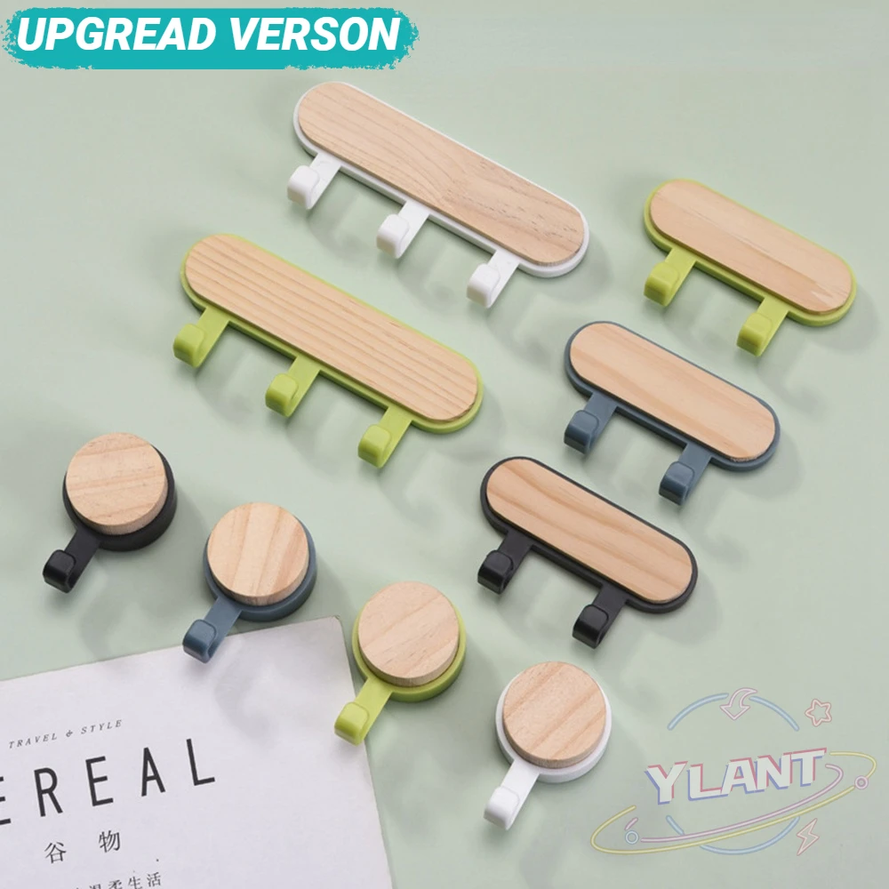 New Decorative Wall Wood Hooks Coat Scarf Bag Hanger Kitchen Accessories Organizer Hook Home Decor Storage Rack Behind Door Hook
New Decorative Wall Wood Hooks Coat Scarf Bag Hanger Kitchen Accessories Organizer Hook Home Decor Storage Rack Behind Door Hook