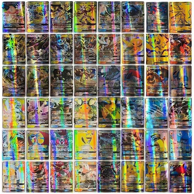 60-300Pcs Pokemon 100 V MAX 100 GX Children Battle English French Spanish Version Game Tag Team Shining Vmax Pokemon Cards
60-300Pcs Pokemon 100 V MAX 100 GX Children Battle English French Spanish Version Game Tag Team Shining Vmax Pokemon Cards