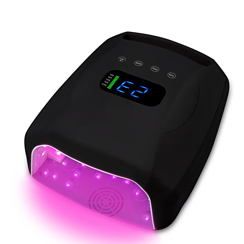 96W Rechargeable Nail Lamp with Battery Professional Red Light Nail Polish Dryer LED Light for Nails Wireless Nail UV LED Lamp
96W Rechargeable Nail Lamp with Battery Professional Red Light Nail Polish Dryer LED Light for Nails Wireless Nail UV LED Lamp