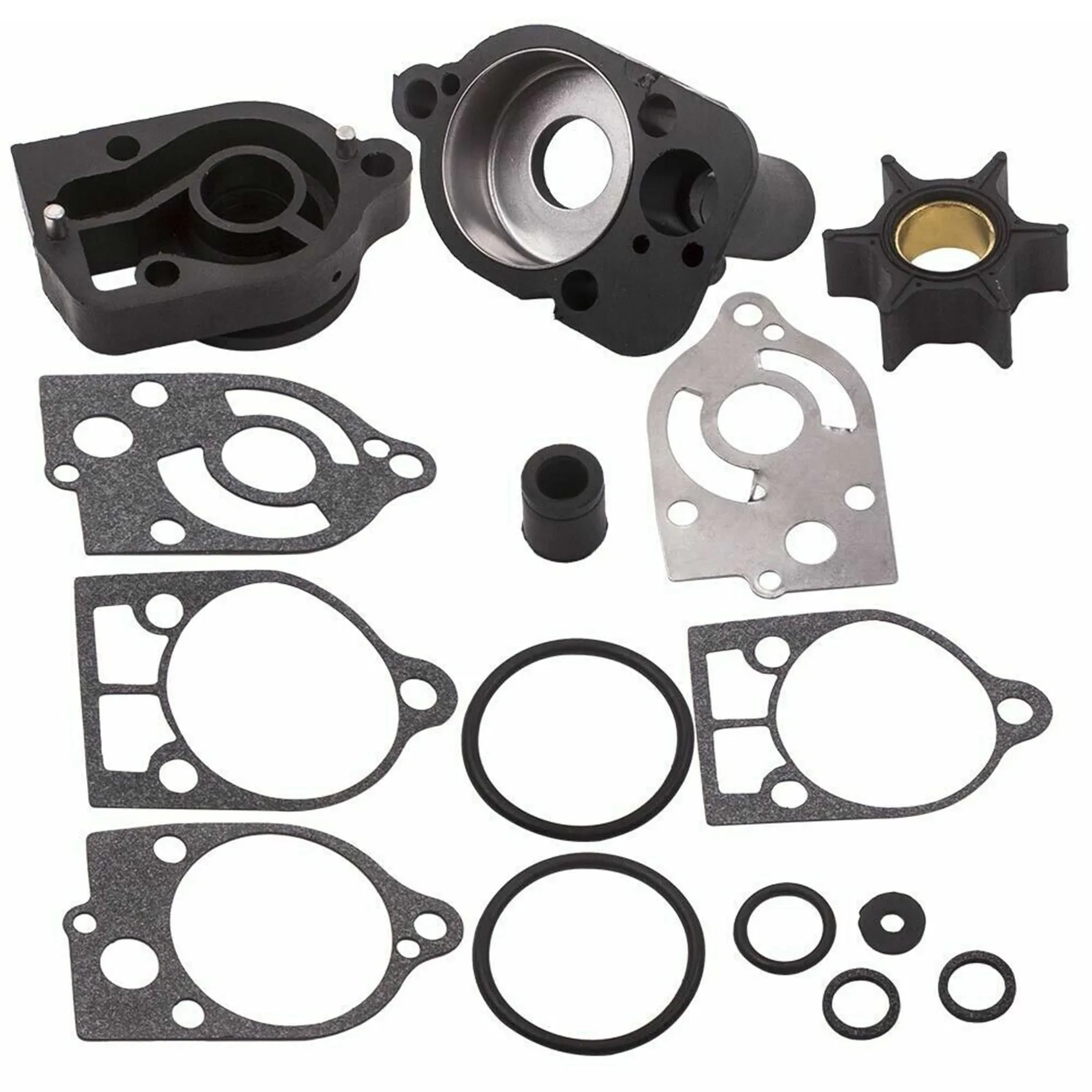 Water Pump Impeller Kit with Base & Housing for Mercury 30 35 40 45 50 60 65 70 -Hp 46-77177A3 18-3324
Water Pump Impeller Kit with Base & Housing for Mercury 30 35 40 45 50 60 65 70 -Hp 46-77177A3 18-3324