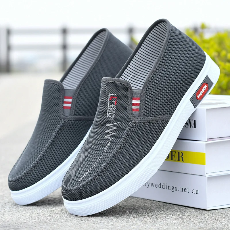 BAIRUILUN Canvas Shoes For Men Breathable Slip-On Comfortable Men'S Sneakers 39-43 Pvc Sole Tennis Casual Sneaker
BAIRUILUN Canvas Shoes For Men Breathable Slip-On Comfortable Men'S Sneakers 39-43 Pvc Sole Tennis Casual Sneaker