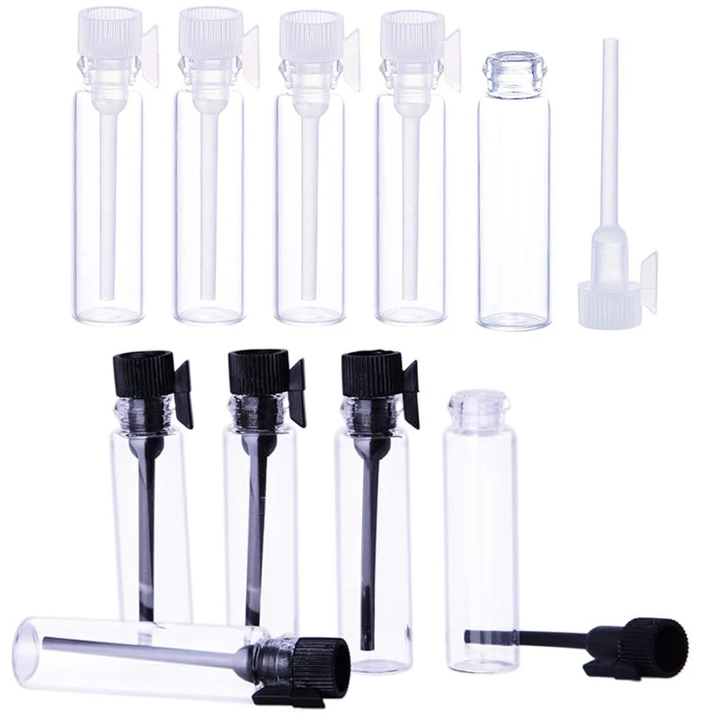 10Pcs Empty Perfume Sample Bottles Glass Refillable Vials Container with Rod Cap For Aromatherapy Essential Oil Fragrance Liquid
10Pcs Empty Perfume Sample Bottles Glass Refillable Vials Container with Rod Cap For Aromatherapy Essential Oil Fragrance Liquid