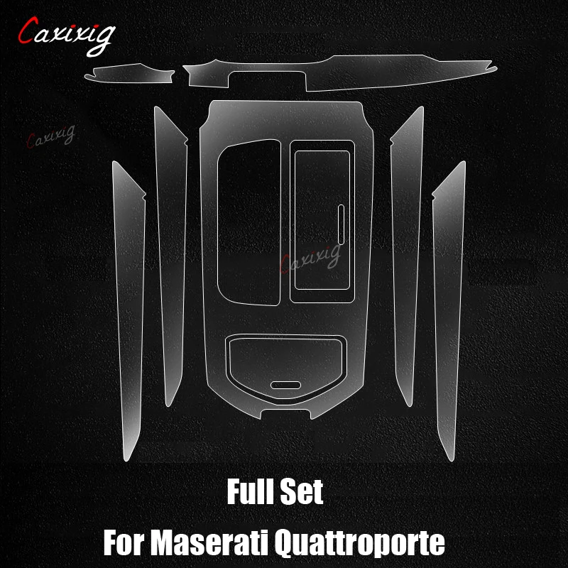 Прозрачная защитная пленка для автомобильного интерьера, для Maserati Quattroporte TPU
Прозрачная защитная пленка для автомобильного интерьера, для Maserati Quattroporte TPU