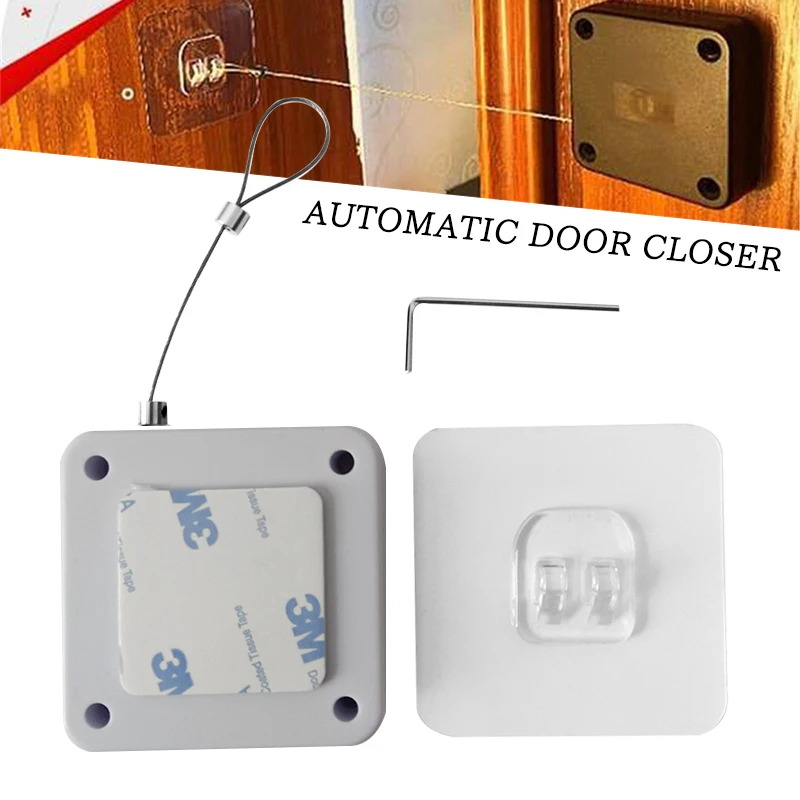 Automatic Door Closers For Sliding Doors Cushioning Household Closing Springs Draw Ropes No Perforation
Automatic Door Closers For Sliding Doors Cushioning Household Closing Springs Draw Ropes No Perforation