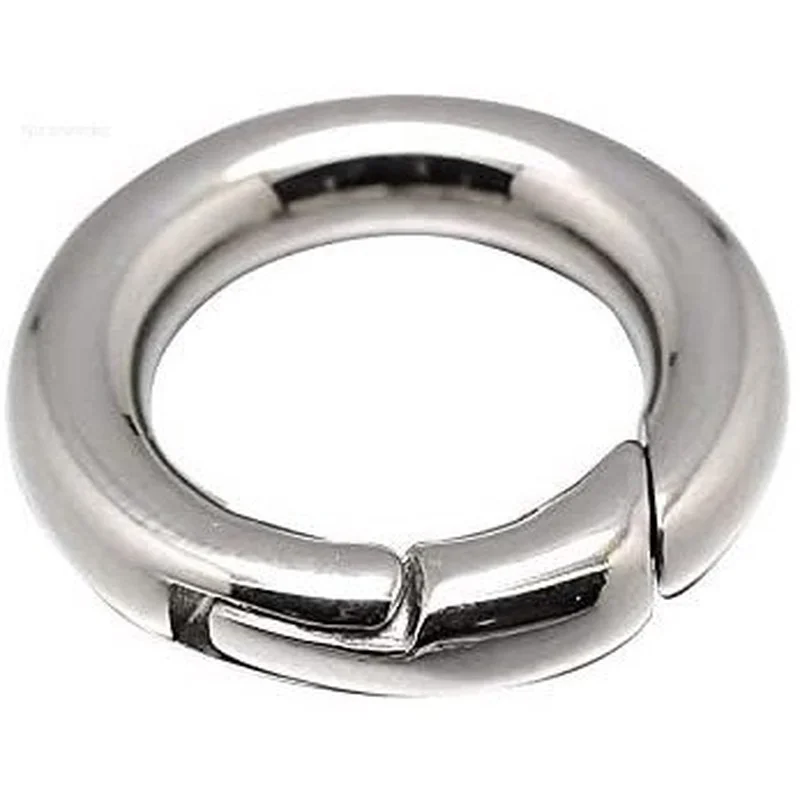 10pcs 304 Stainless Steel Spring Gate Rings O Rings Round Carabiner Spring Snap Clips Ring Carabiners Trigger Spring for Bags
10pcs 304 Stainless Steel Spring Gate Rings O Rings Round Carabiner Spring Snap Clips Ring Carabiners Trigger Spring for Bags