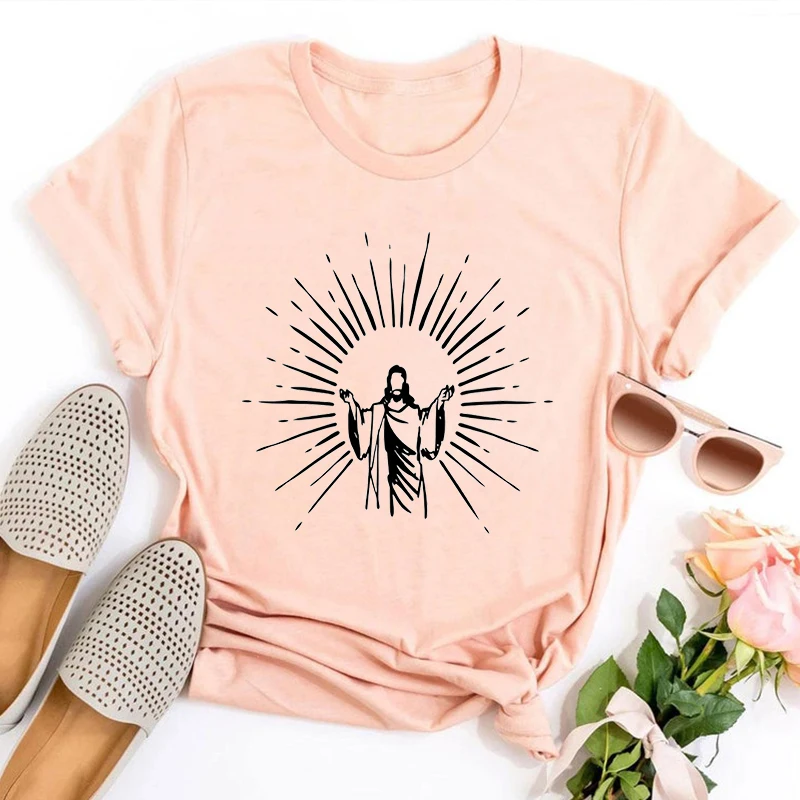 Jesus T-Shirt Religious Shirt Streetwear Christian Shirts Gift for Christian Church T-Shirt Shirt for Prayer Love Jesus Tee L
Jesus T-Shirt Religious Shirt Streetwear Christian Shirts Gift for Christian Church T-Shirt Shirt for Prayer Love Jesus Tee L