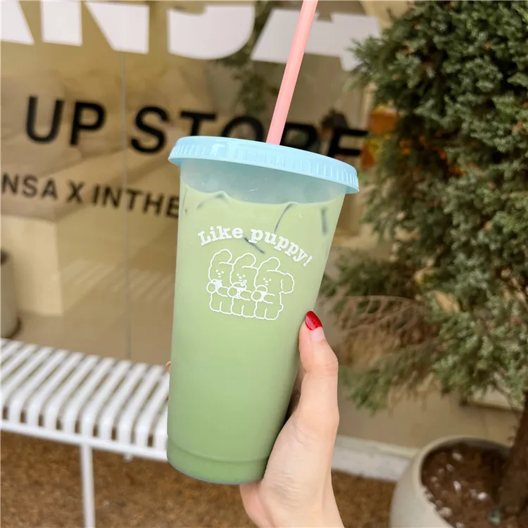 1pc Cute water bottle For Coffee Juice Milk Tea Kawaii Plastic Cold Cups With Lid Straw Portable Reusable Drinking Water Bottle
1pc Cute water bottle For Coffee Juice Milk Tea Kawaii Plastic Cold Cups With Lid Straw Portable Reusable Drinking Water Bottle