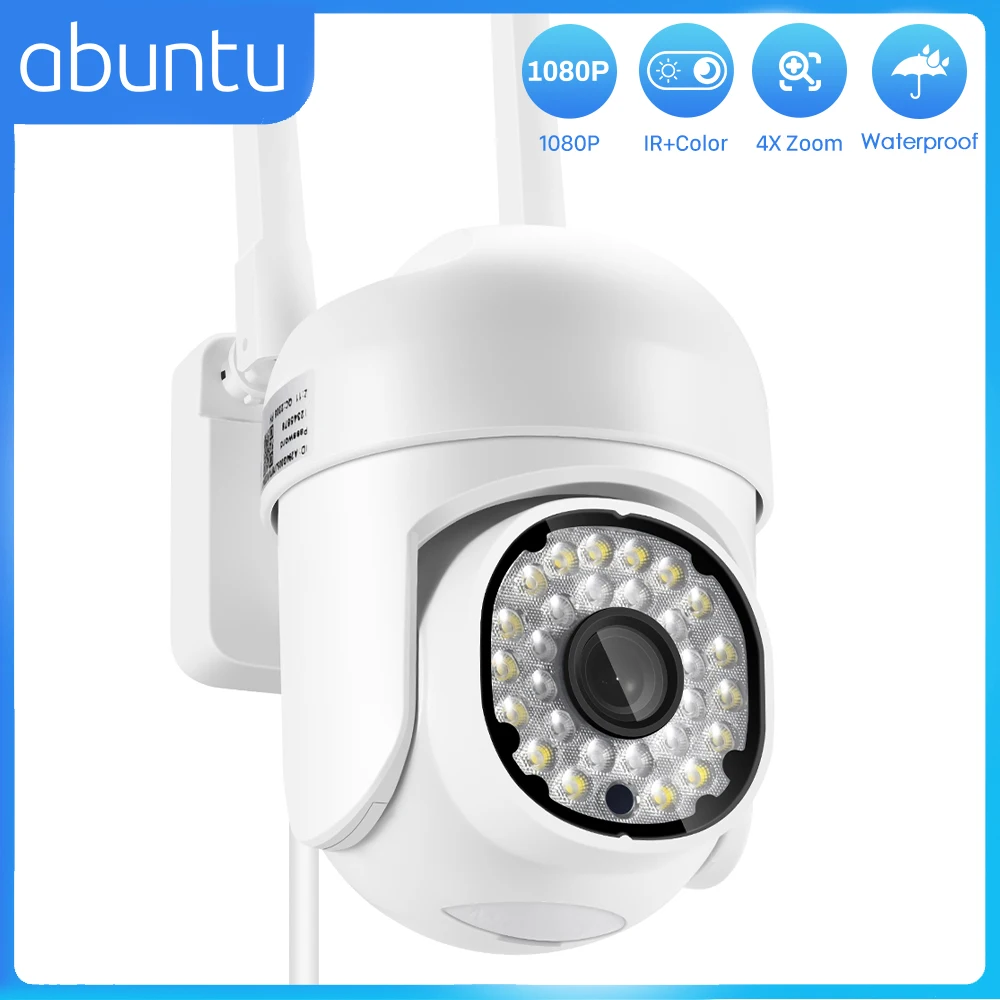 1080P HD PTZ IP-камера Wi-Fi Наружная мини-камера с автоматическим отслеживанием Ai P2P Двусторонняя аудиосистема безопасности Камера видеонаблюдени...
1080P HD PTZ IP-камера Wi-Fi Наружная мини-камера с автоматическим отслеживанием Ai P2P Двусторонняя аудиосистема безопасности Камера видеонаблюдени...