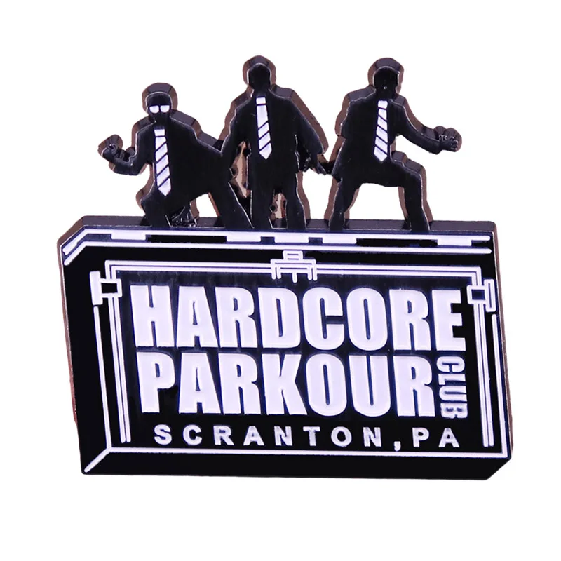 Hardcore Parkour Club Enamel Brooch Pin Brooches Lapel Pins Badge Denim Jacket Jewelry Accessories
Hardcore Parkour Club Enamel Brooch Pin Brooches Lapel Pins Badge Denim Jacket Jewelry Accessories