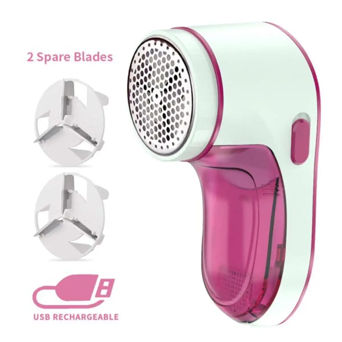 2022 Upgrade Cordless Lint Remover W/ 2 Blades USB Rechargeable Fabric Clothes Shaver Dual Protection Clothing Sweater Shaver D
2022 Upgrade Cordless Lint Remover W/ 2 Blades USB Rechargeable Fabric Clothes Shaver Dual Protection Clothing Sweater Shaver D