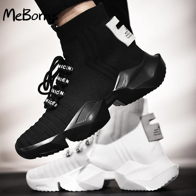 Men's Retro Sock Sneakers 47 High Top Chunky Men Shoes Breathable Men Thick Bottom Casual Shoes Zapatos De Hombre
Men's Retro Sock Sneakers 47 High Top Chunky Men Shoes Breathable Men Thick Bottom Casual Shoes Zapatos De Hombre