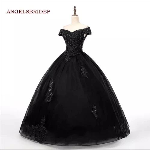ANGELSBRIDEP черные милое платье Quinceanera платья 15 лет с открытыми плечами Аппликация Милая 16 принцесса день рождения Лидер продаж
ANGELSBRIDEP черные милое платье Quinceanera платья 15 лет с открытыми плечами Аппликация Милая 16 принцесса день рождения Лидер продаж