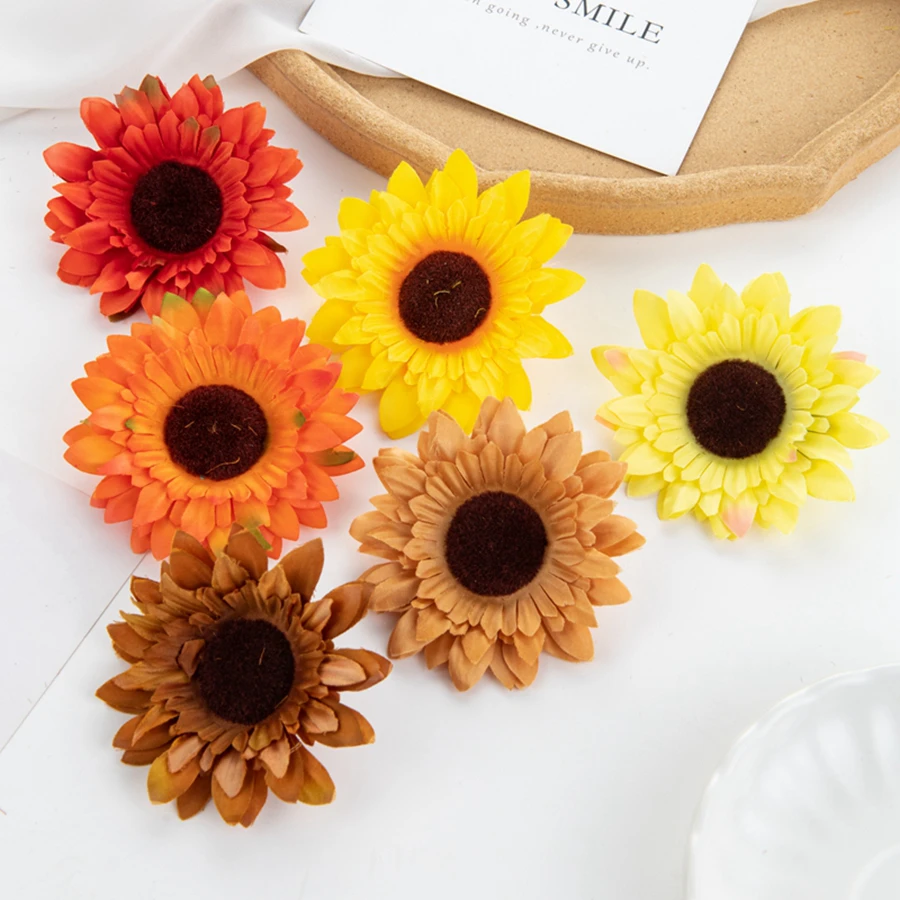 100Pcs Artificial Flowers Scrapbook Fake Gerbera Home Party Wedding Decor Indoor Outdoor Garden Halloween Christmas Flowers Wall
100Pcs Artificial Flowers Scrapbook Fake Gerbera Home Party Wedding Decor Indoor Outdoor Garden Halloween Christmas Flowers Wall