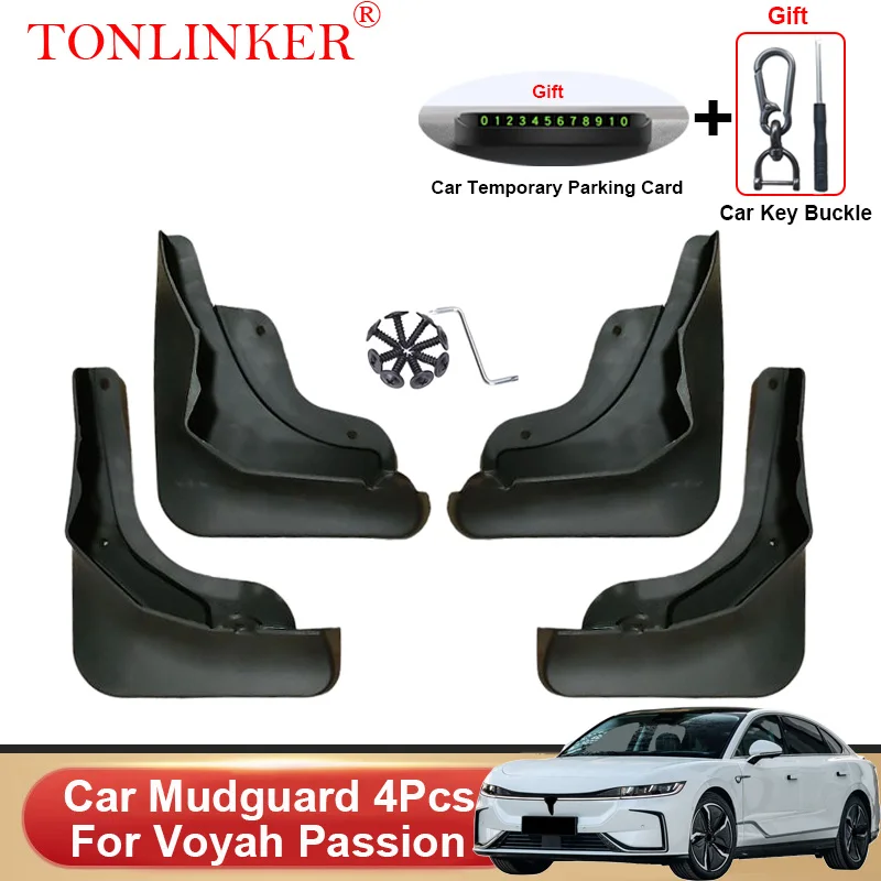 TONLINKER Mudguard For Voyah Passion Sedan 2022 2023- Mud Flaps Auto Mudguards Splash Guards Fender Mudflaps Car Accesories
TONLINKER Mudguard For Voyah Passion Sedan 2022 2023- Mud Flaps Auto Mudguards Splash Guards Fender Mudflaps Car Accesories