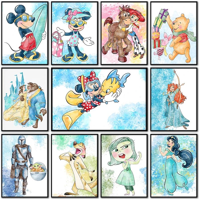 Full Square&Round Diamond embroidery Cross stitch mosaic 5D Diamond Painting Mickey Mouse Disney Winnie the Pooh Gift Home Decor
Full Square&Round Diamond embroidery Cross stitch mosaic 5D Diamond Painting Mickey Mouse Disney Winnie the Pooh Gift Home Decor