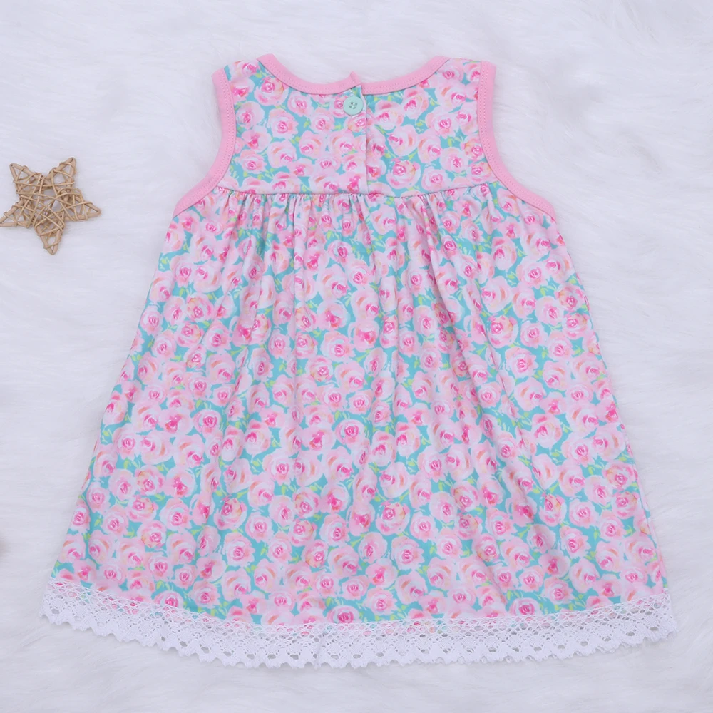 One-Piece Cotton Clothes Summer New Style Beautiful Pink Flower Patterns Dress Pretty White Lace Pink Jumpsuit Romper For Girls
One-Piece Cotton Clothes Summer New Style Beautiful Pink Flower Patterns Dress Pretty White Lace Pink Jumpsuit Romper For Girls
